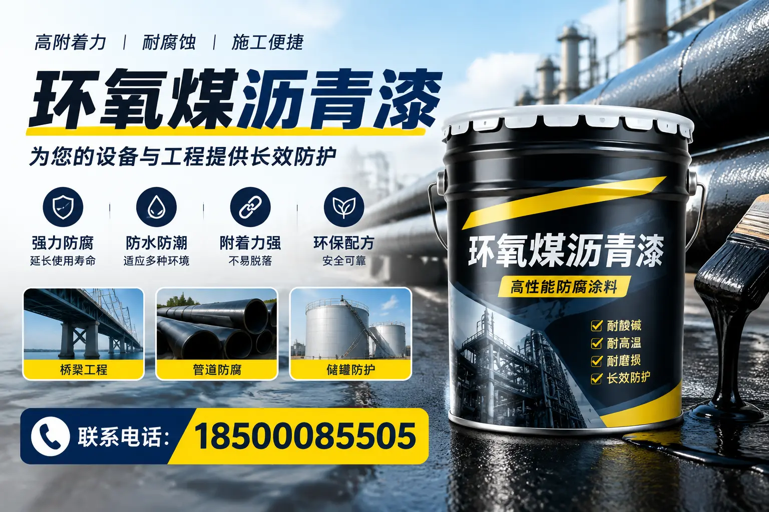 环氧煤沥青漆与其他涂料的对比分析，助力琼海企业决策